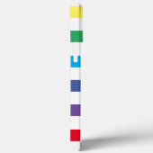 iPhone 3 rayé coloré / coque ipad (Verso / Droite)