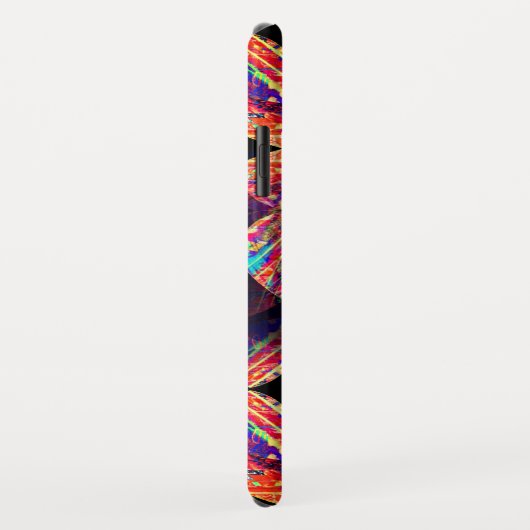 Iphone 3D Neon Heart / coque ipad (Dos/Droite)