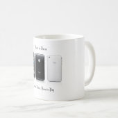 Iphone 3GS-Mok Koffiemok (Voorkant rechts)