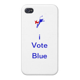 iPhone 4 "iVote Blue"-Hoesje