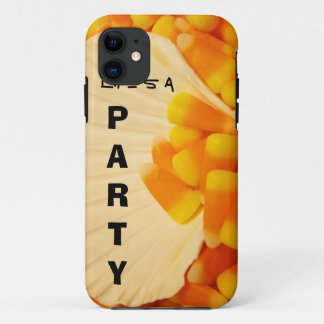 iPhone 5/5S Barely There Life's a Party Candy Corn 11 Hoesje