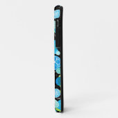 iPhone 5/5s Coque : Blue Moons Motif (Dos/Gauche)