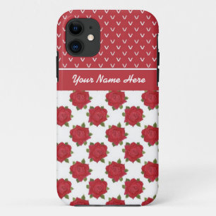 iPhone 5/5s Hoesje aan Personaliseren: hart en Roz