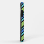 iPhone 5/5s Hoesje: Blauwe Moons Diagonale Strepen Case-Mate iPhone Case (Achterkant/rechts)