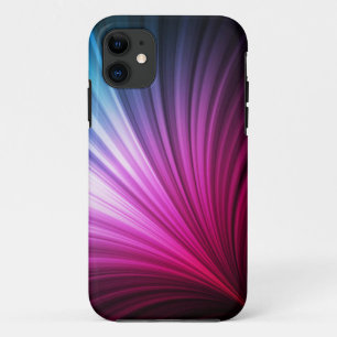 iPhone 5/5S Hoesje/Paars en blauw Abstract 11 Hoesje