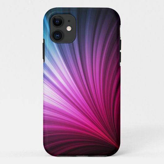 iPhone 5/5S Hoesje/Paars en blauw Abstract Case-Mate iPhone Case (Achterkant)