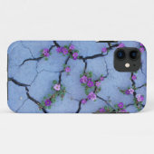 Iphone 5/5S hoesje prachtige paarse ventilatortapi (Achterkant (horizontaal))