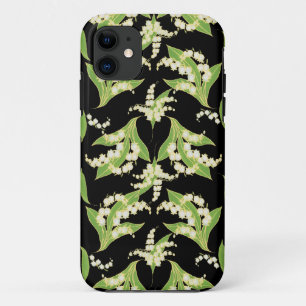 iPhone 5/5s Xtreme Hoesje Lelies van de Vallei Zwa