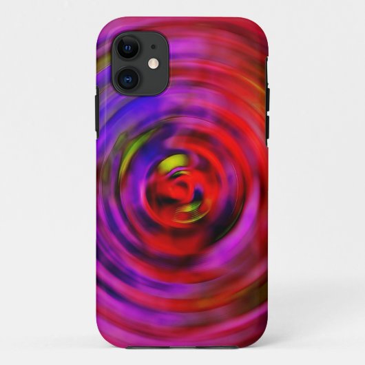 iPhone 5 Barely There Case Hot Pink Spiral (Achterkant)