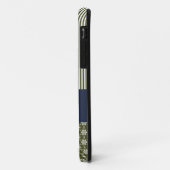 iPhone 5 Barely There Case Template Navy & Olive (Achterkant/links)