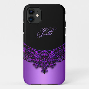 iPhone 5 Case-Mate Hoesje Paars Zwart