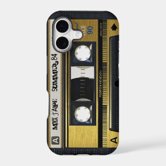 iPhone 5 Cassettebandje Retro Mix Tape Hoes 1984