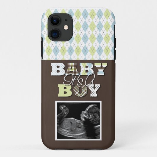 iPhone 5-cel draagtas Ultrasound Afbeelding Boy! Case-Mate iPhone Case (Achterkant)