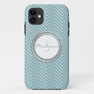 IPhone 5 - Chevron Pattern Modern Stripe Zig Zag 11 Hoesje