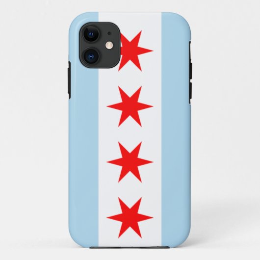 iPhone 5 chicago-vlag telefooncel Case-Mate iPhone Case (Achterkant)