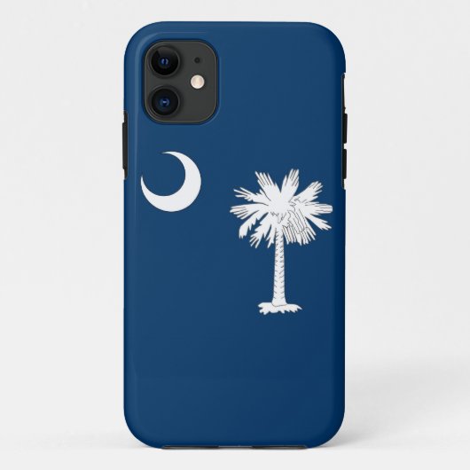 IPhone 5 Coque avec drapeau de Caroline du Sud (Dos)
