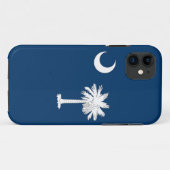 IPhone 5 Coque avec drapeau de Caroline du Sud (Dos (Horizontal))