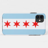 IPhone 5 Coque avec drapeau de Chicago, Illinois (Dos (Horizontal))