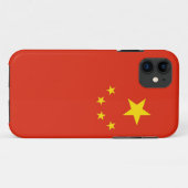IPhone 5 Coque avec drapeau de la Chine (Dos (Horizontal))