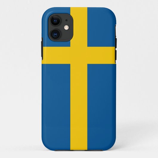 IPhone 5 Coque avec Drapeau de Suède (Dos)