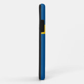 IPhone 5 Coque avec Drapeau de Suède (Dos/Droite)