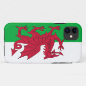 IPhone 5 Coque avec Drapeau du Pays de Galles (Dos (Horizontal))