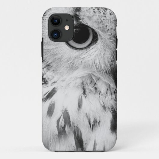 iphone 5 coque de hibou blanc (Dos)