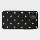 iPhone 5 Coque-Mate Coque Lys de la vallée Noir (Dos (Horizontal))