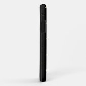 iPhone 5 Coque-Mate Coque Lys de la vallée Noir (Dos/Droite)