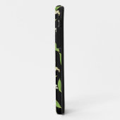 iPhone 5 Coque-Mate coque Lys de la vallée Noir (Dos/Gauche)