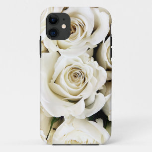 iPhone 5 Coque - Roses blanches