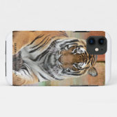 iPhone 5 coque Tiger 1 (Dos (Horizontal))