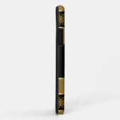 iPhone 5 Elegant Classy Gold Zwart Case-Mate iPhone Case (Achterkant/rechts)