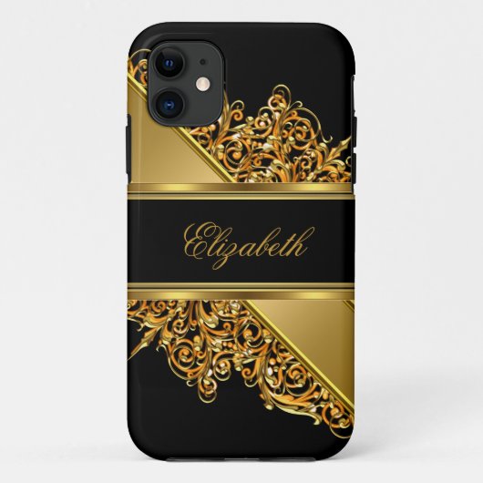 iPhone 5 Elegante Klasse Gouden Kant Case-Mate iPhone Case (Achterkant)