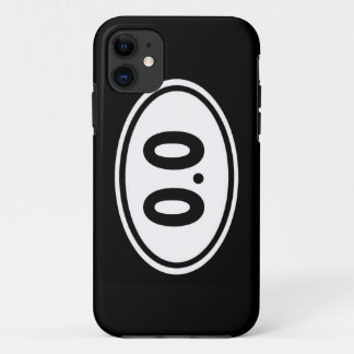 iPhone 5 Funny 0.0 Ik voer geen Hoesje Humor uit