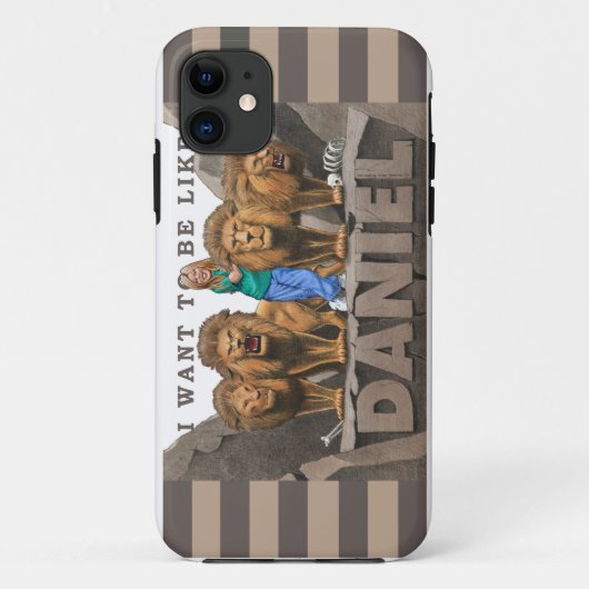 iPhone 5 Hoesje - ik wil net als Daniel zijn - Vro (Achterkant)
