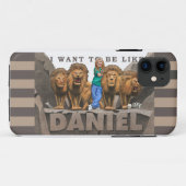 iPhone 5 Hoesje - ik wil net als Daniel zijn - Vro (Achterkant (horizontaal))