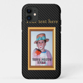 iPhone 5 hoesje Koolstof Afbeelding Lijst 3D