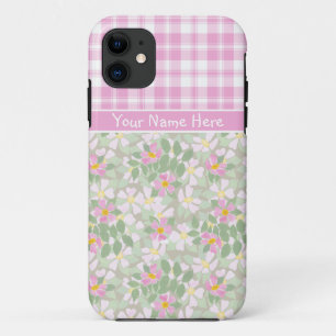 iPhone 5 Hoesje-Mate Hoesje: Roze dogroses en spel 11 Hoesje
