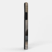 Iphone 5 hoesje met chocolade Labrador-rekruter (Achterkant/rechts)