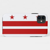IPhone 5 Hoesje met de vlag van Washington DC (Achterkant (horizontaal))