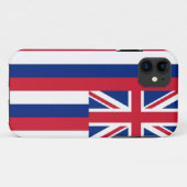 IPhone 5 Hoesje met vlag van Hawaii (Achterkant (horizontaal))