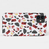 iPhone 5 Hoesje parfum en paars (Achterkant (horizontaal))