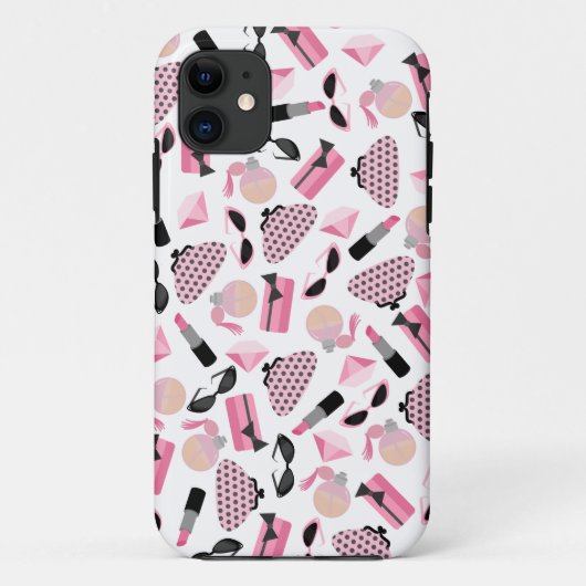 iPhone 5 Hoesje parfum en paars (Achterkant)