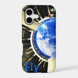 iPhone 5 Hoesje Plane Afbeelding - Fly