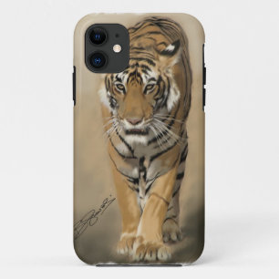 iPhone 5 hoesje Stalkende tijgerin