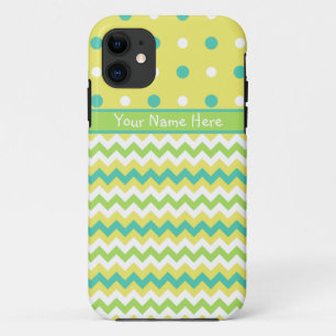 iPhone 5 Hoesje te personaliseren: Polka Dots, Che