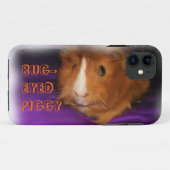 iPhone 5 Hoesje voor Guinee Pig "BUG-EYED PIGGY" (Achterkant (horizontaal))