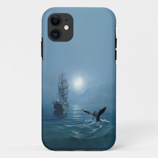 iphone 5 hoesje "Whale Tail" (Achterkant)