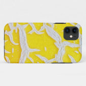 iPhone 5 Hülle gelb-weisses Melonenmuster Case-Mate iPhone Case (Achterkant (horizontaal))
